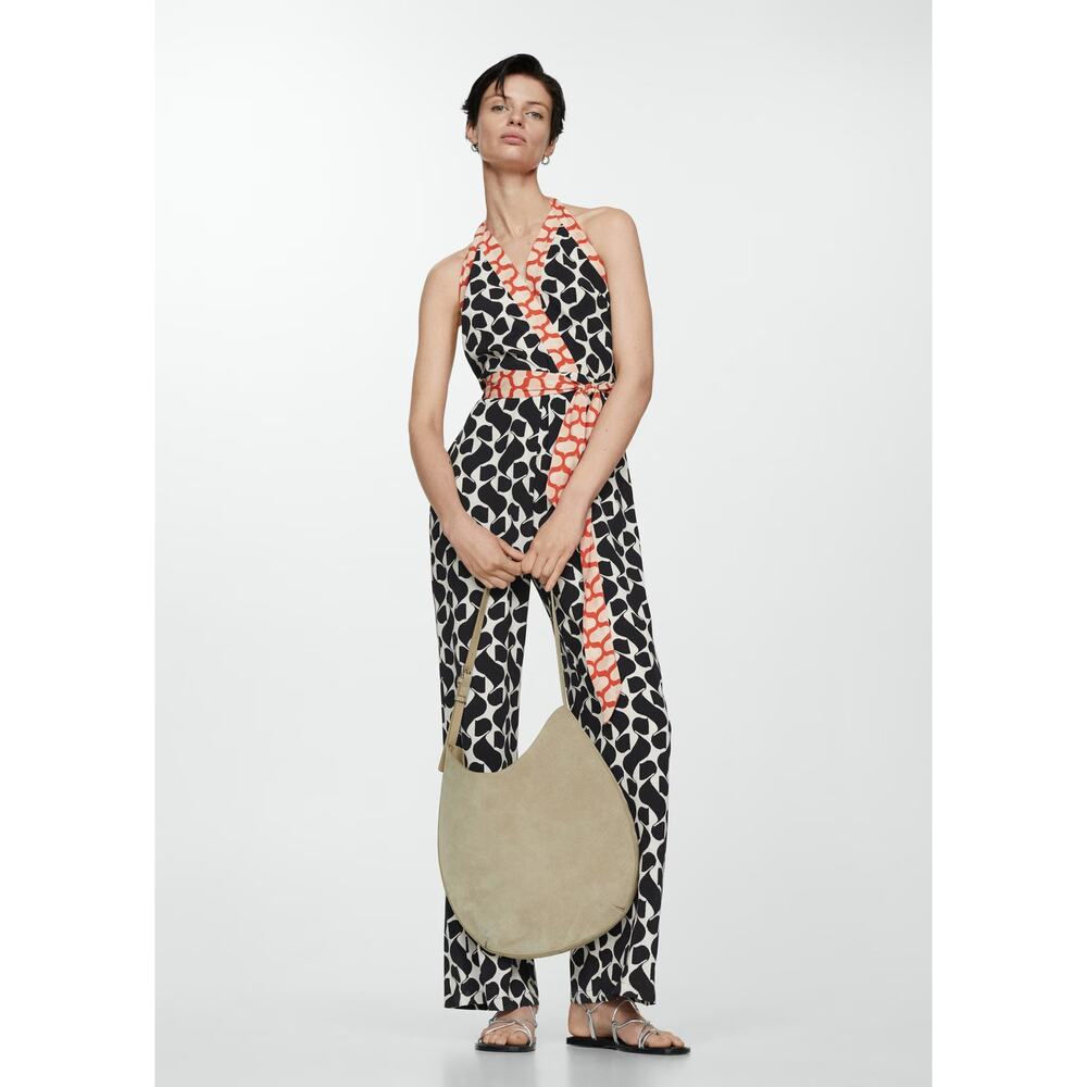 NWT Mango Printed Jumpsuit